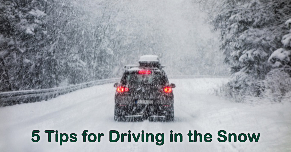 Driving safely in the snow